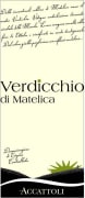 Vini Accattoli Verdicchio di Matelica 2013 Front Label