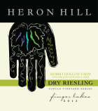 Heron Hill Winery Hobbit Hollow Farm Dry Riesling 2013 Front Label