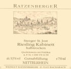 Weingut Ratzenberger Steeger St. Jost Kabinett Halbtrocken Riesling 2007 Front Label