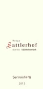 Weingut Sattlerhof Sernauberg Erste STK Lage Sauvignon Blanc 2012 Front Label
