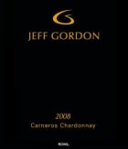 Jeff Gordon Cellars Chardonnay 2008 Front Label
