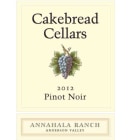 Cakebread Annahala Ranch Pinot Noir 2012 Front Label