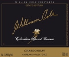 William Cole Vineyards (Chile) Columbine Special Reserve Chardonnay 2012 Front Label