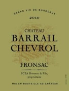Yvon Mau Fronsac Chateau Barrail Chevrol 2010 Front Label