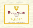 Te Mata Bullnose Syrah 2009 Front Label