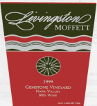 Moffett Vineyards Gemstone Vineyard Red 1999 Front Label