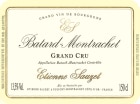 Domaine Etienne Sauzet Batard-Montrachet Grand Cru 2011 Front Label