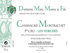 Domaine Marc Morey Chassagne-Montrachet Les Vergers Premier Cru 2012 Front Label