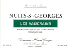 Domaine Henri Gouges Nuits-St-Georges Les Vaucrains Premier Cru 2014 Front Label