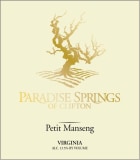Paradise Springs Winery Petit Manseng 2013 Front Label