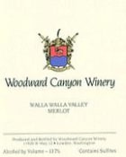 Woodward Canyon Walla Walla Merlot 2000 Front Label