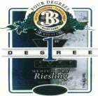 Three Brothers Wineries & Estates Four Degrees of Riesling 1st Degree of Riesling 2013 Front Label