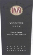 Andrew Murray Viognier 2004 Front Label