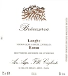 Cigliuti Briccoserra Langhe Rosso 2009 Front Label