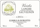 Burlotto Viridis Bianco 2013 Front Label