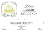 Burlotto Dives Bianco 2014 Front Label