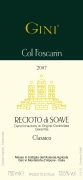 Gini Col Foscarin Recioto di Soave Classico 2007 Front Label