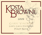 Kosta Browne Gary's Vineyard Pinot Noir 2008 Front Label