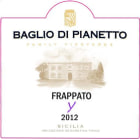 Baglio di Pianetto Y Frappato 2012 Front Label