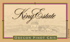 King Estate Pinot Gris 2002 Front Label