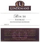 Lindeman’s Bin Series Bin 50 Shiraz 2003 Front Label
