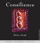 Consilience Petite Sirah 2000 Front Label
