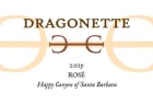 Dragonette Cellars  Rose 2015 Front Label