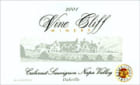 Vine Cliff Oakville Estate Cabernet Sauvignon 2001 Front Label