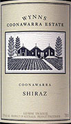 Wynns Coonawarra Estate Shiraz 2003 Front Label