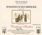 Domaines Schlumberger Vendage Tardive Pinot Gris 1996 Front Label
