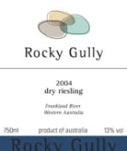 Rocky Gully Dry Riesling 2004 Front Label