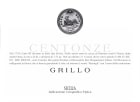 Centonze Grillo 2009 Front Label