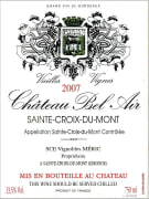 Chateau Bel Air Cuvee Vieilles Vignes 2007 Front Label