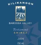 Kilikanoon Testament Shiraz 2004 Front Label