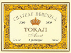 Chateau Dereszla Tokaji Aszu 3 Puttonyos 2000 Front Label