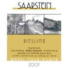 Schloss Saarstein Riesling QbA 2007 Front Label