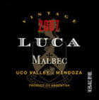 Luca Malbec 2007 Front Label