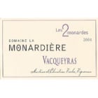 La Monardiere Vacqueyras Reserve des 2 Monardes 2004 Front Label