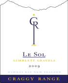 Craggy Range Winery Le Sol Syrah 2009 Front Label