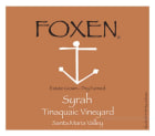 Foxen Tinaquaic Vineyard Syrah 2008 Front Label
