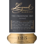 Langmeil The Freedom 1843 Shiraz 2020  Front Label