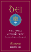 Dei Bossona Vino Nobile di Montepulciano Riserva 2015  Front Label