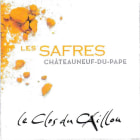 Clos du Caillou Chateauneuf-du-Pape Les Safres Blanc 2017  Front Label