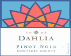 Dahlia Pinot Noir 2008  Front Label