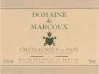 Domaine de Marcoux Chateauneuf-du-Pape Blanc 2017 Front Label