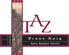 TAZ Santa Barbara County Pinot Noir 2007  Front Label