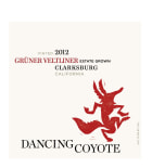 Dancing Coyote Gruner Veltliner 2012  Front Label