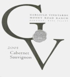 Gargiulo Vineyards Money Road Ranch Cabernet Sauvignon 2001 Front Label