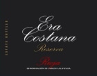 Era Costana Reserva 2018  Front Label