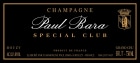 Paul Bara Special Club Grand Cru 2012  Front Label